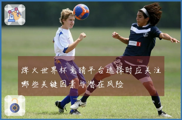 烽火世界杯竞猜平台选择时应关注哪些关键因素与潜在风险