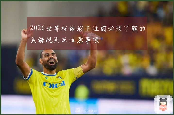 2026世界杯体彩下注前必须了解的关键规则及注意事项