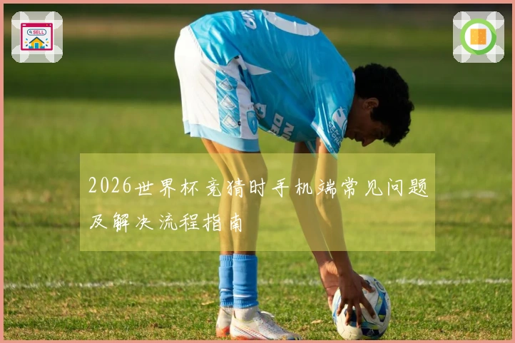 2026世界杯竞猜时手机端常见问题及解决流程指南